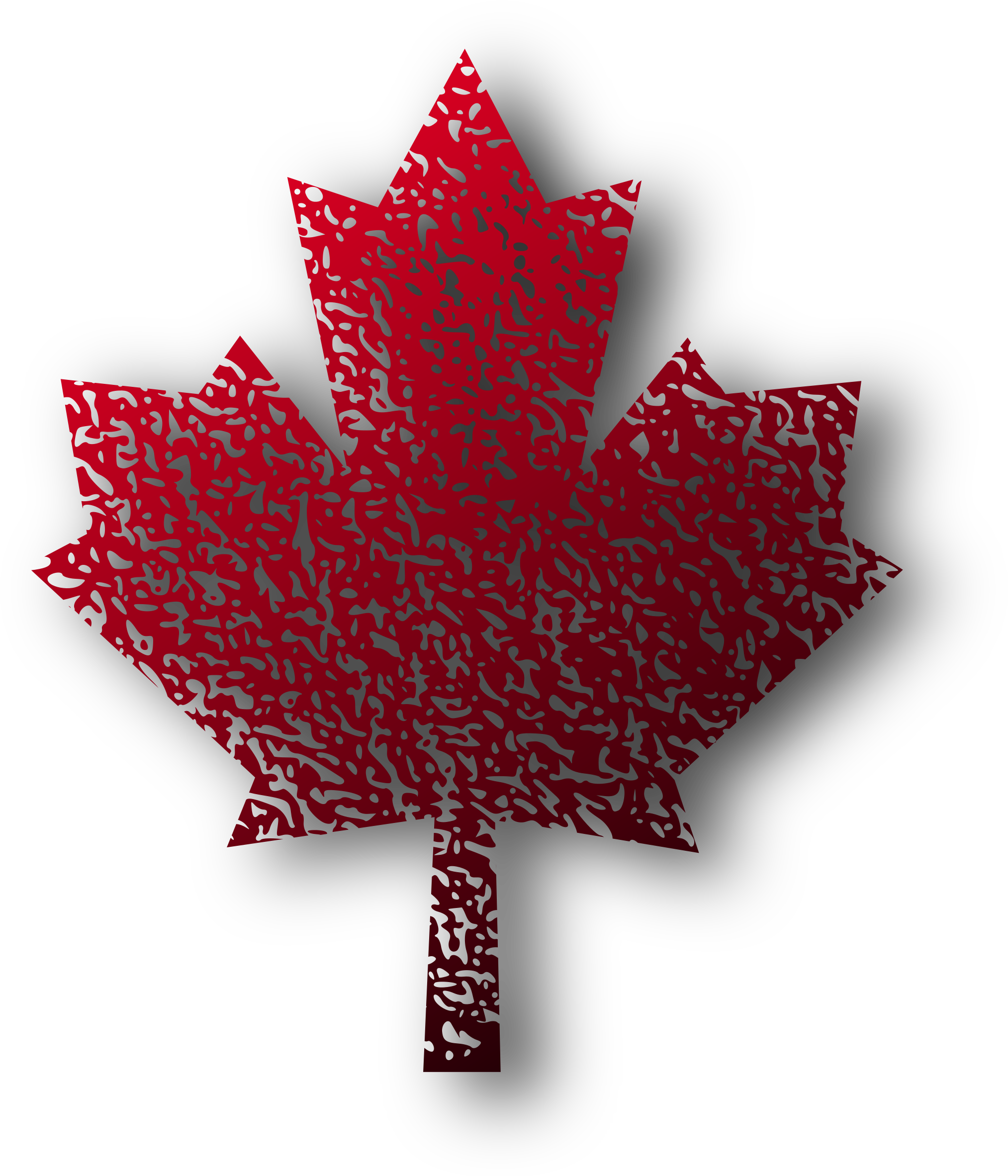 Big Image - Red Maple Leaf Icon (2095x2400)