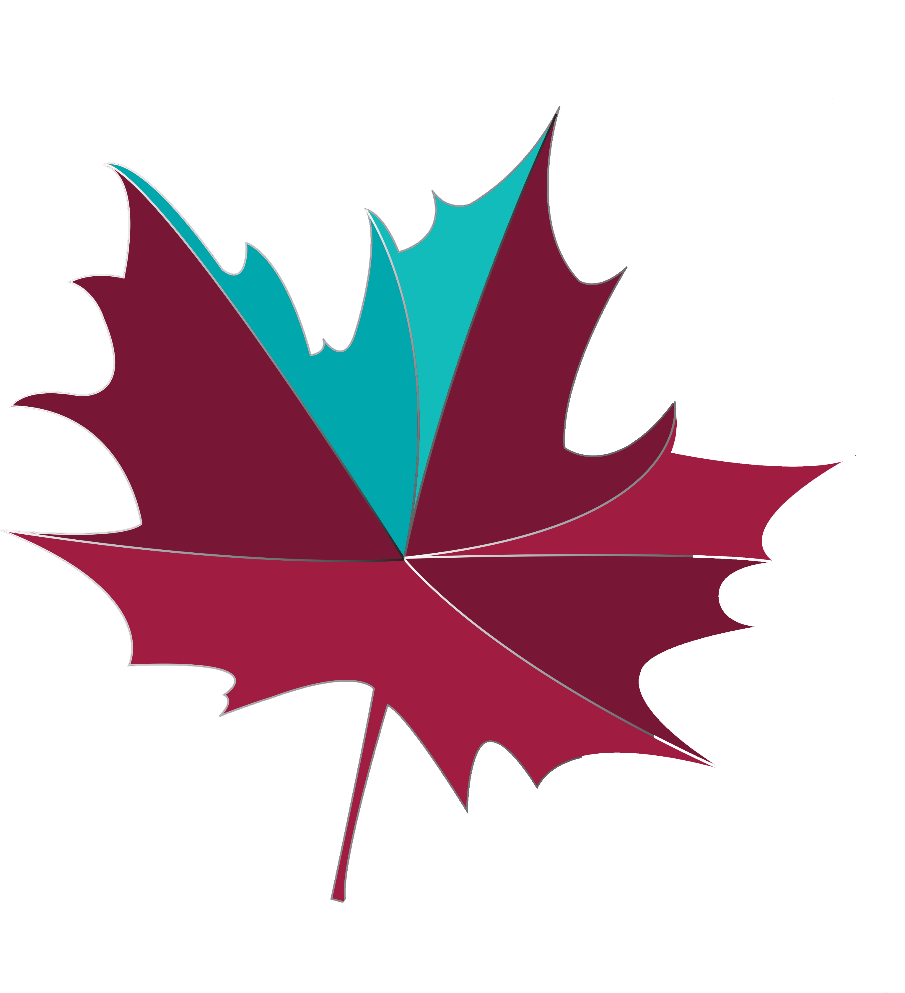 The Ghosts Of Fortune Mountain - Maple Leaf Clip Art (3600x3600)