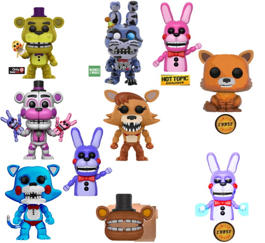 Fnaf Amino Funko Pops Wave 1 By Mouse900 - Freddy - Pop! Vinyl Figure (894x894)