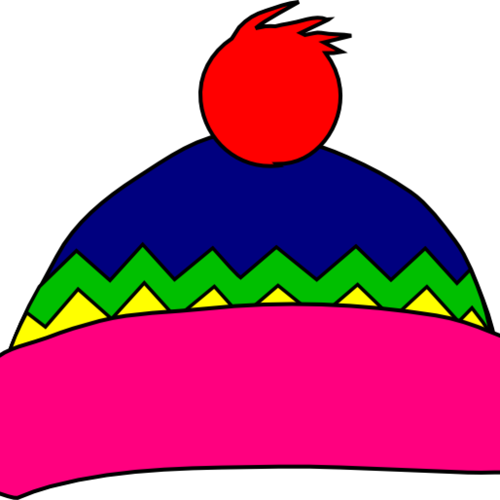 Hat Clipart Multi Color Hat Clip Art At Clker Vector - Winter Hat Clipart (1024x1024)