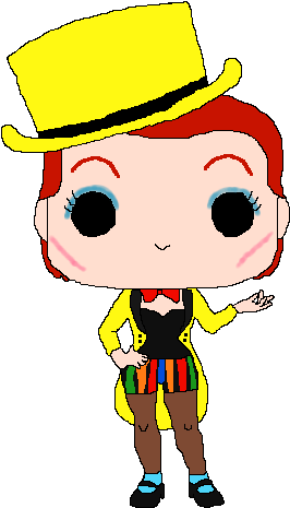 Funko Pop Columbia Vector By Freshliciousflower - Cartoon (292x541)