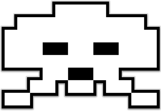Space Invaders Png Pic - Space Invaders Alien Types (650x650)