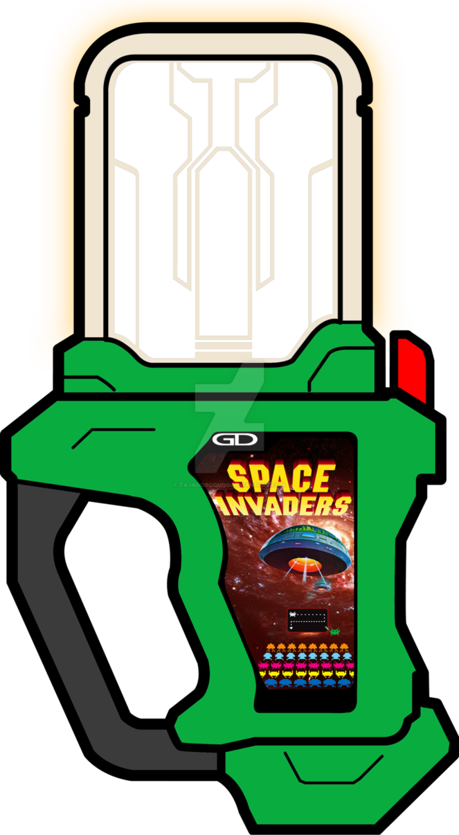 Space Invaders Gashat By Tajadorcombo - Jesus Yamato (663x1206)