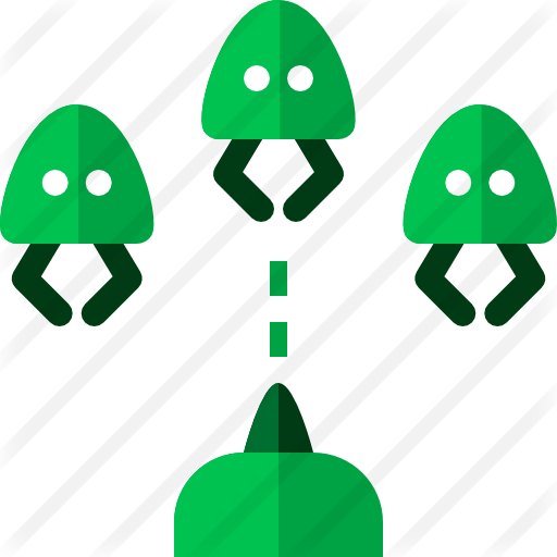 Space Invaders - Space Invaders Flat Icon (512x512)