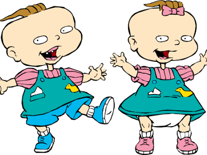 Photo - Rugrats Phil And Lil (424x318)