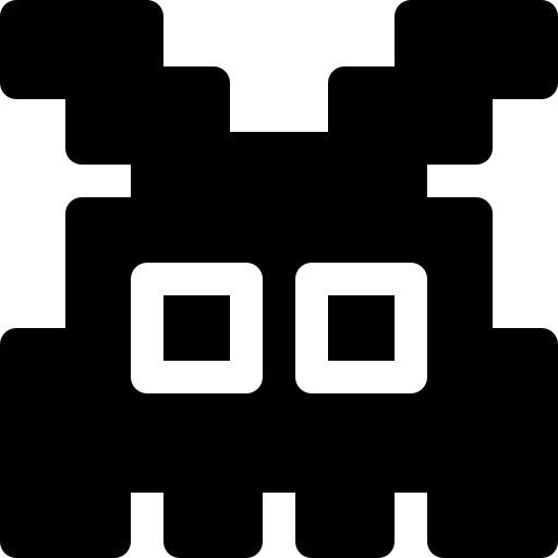 Space Invaders Free Icon - List Of Space Invaders Video Games (512x512)