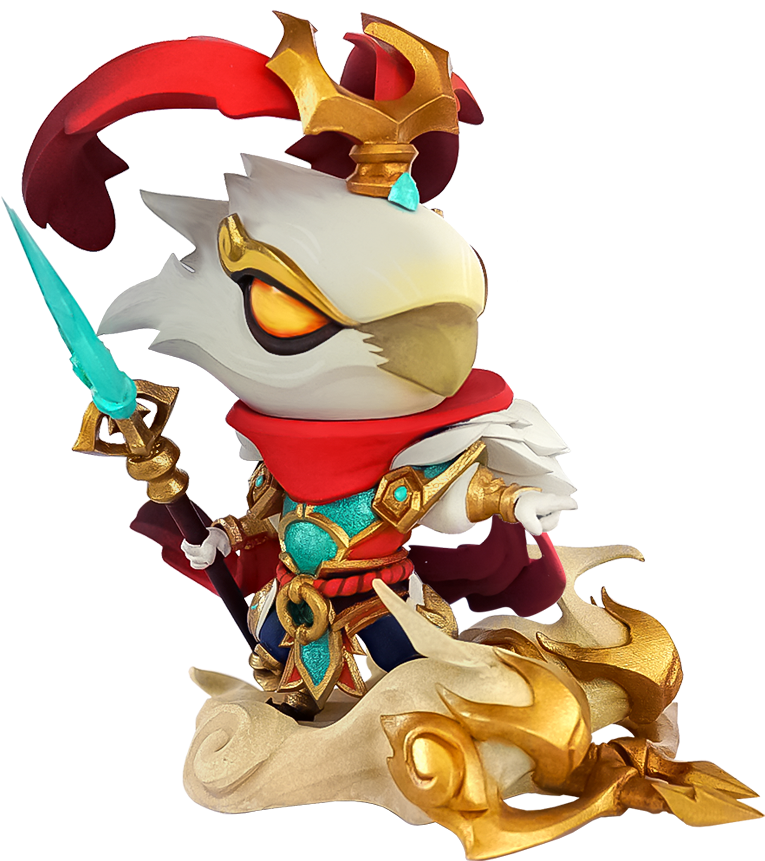 Warring Kingdoms Azir Figure - League Of Legends (1000x1000)