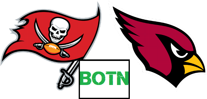 Buccaneers Vs Cardinals Line, Odds, Best Point Spreads - Tampa Bay Buccaneers Logo Png (696x348)