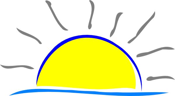Sunrise Clipart - Stock.xchng (600x328)