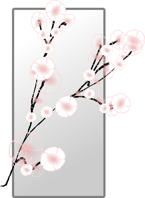 Flowers, Border, Spring, Free, Cherry, Bloom - Free Cherry Blossom Clip Art (470x640)