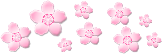 Sakura Png Image With Transparent Background - Cute Sticker Tumblr Png (1024x740)