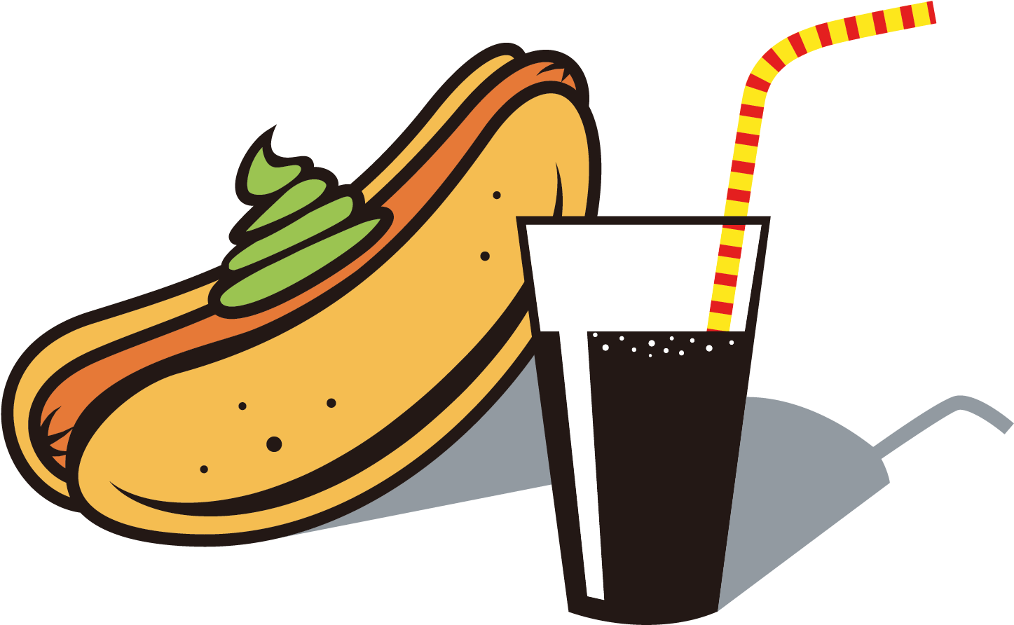 Hot Dog Coffee Soft Drink Cocktail Hot Chocolate - Drink (1667x1667)