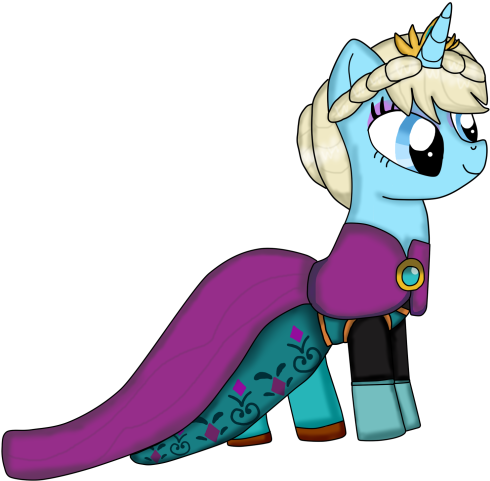 Elsa Number Clipart - Number (500x631)