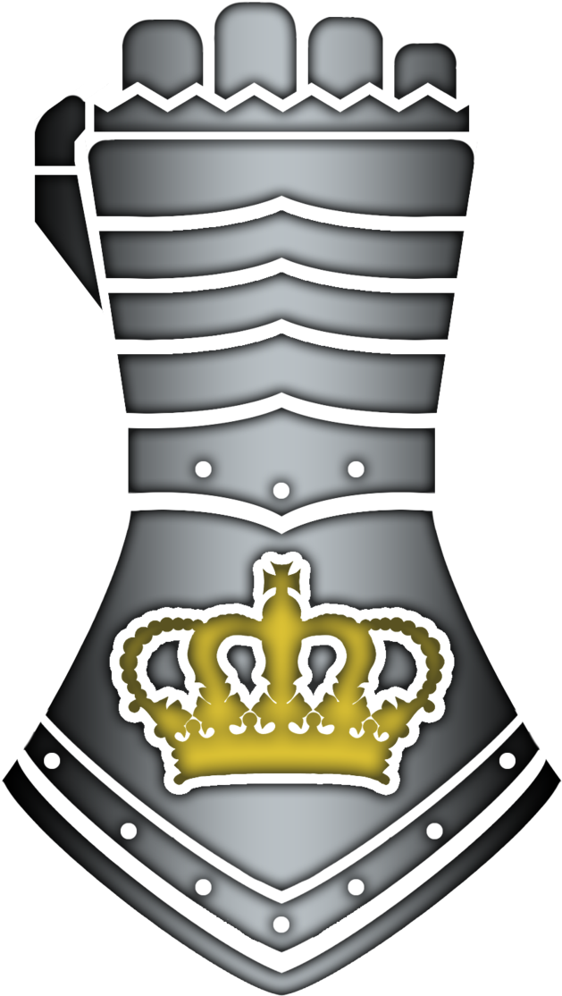 Iron Fist King Guild By God Of Fighting - Iron Gauntlet Clip Art (685x1167)