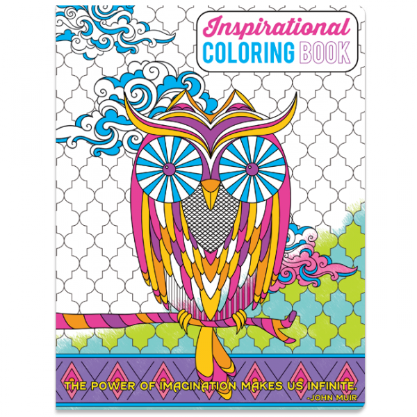 Inspirational Coloring Book Is Designed For Kids And - Inspirational Coloring Book - Large [book] (600x600)