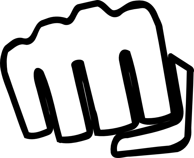 Female, Personal Use, Iron Fist Outline, - Female, Personal Use, Iron Fist Outline, (675x551)