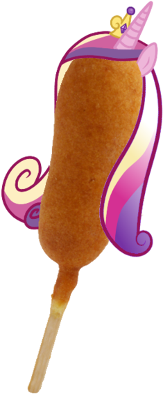 Corndog, Friendship Is Witchcraft, Princess Cadance, - Corndog (362x600)