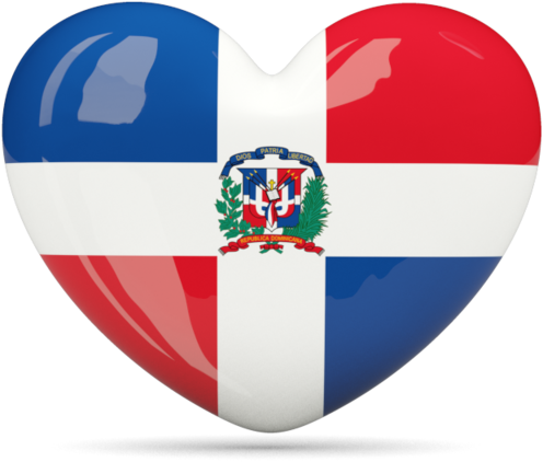 Flag Of Dominican Republic - Dominican Republic Flag Heart (640x480)