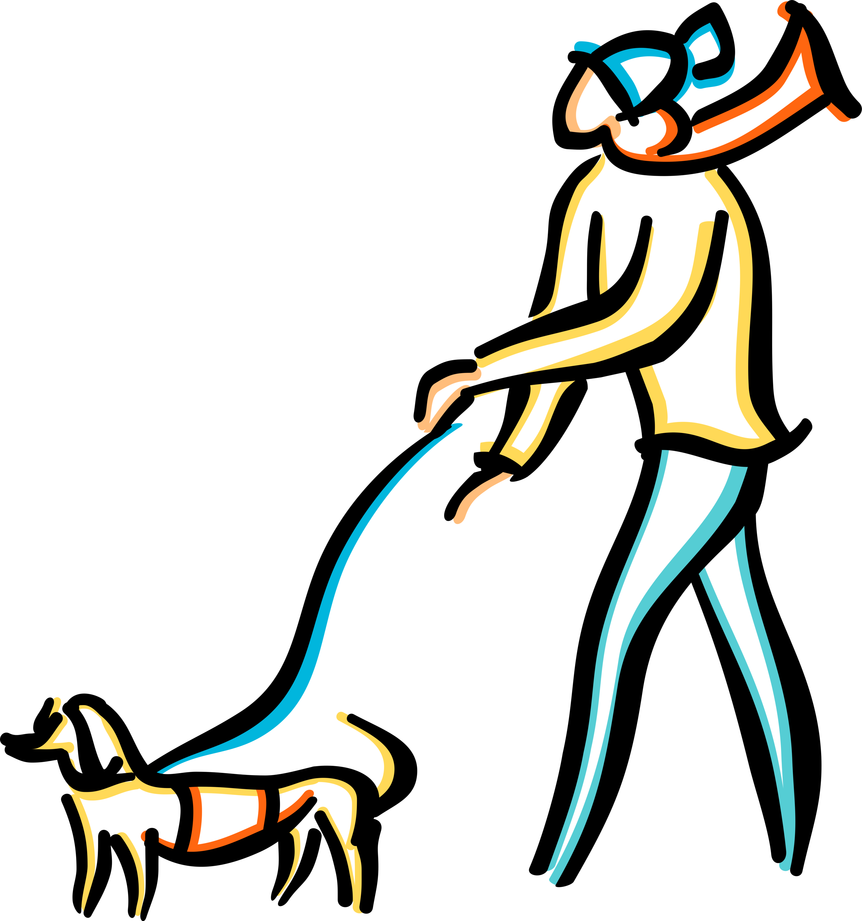 Rancho Murieta Pet Sitting, Inc - Homem Com Cachorro Png (2832x3024)