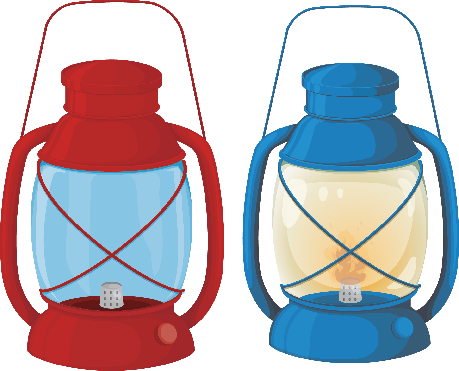 Paper Lantern Camping Clip Art - Paper Lantern Camping Clip Art (1910x1542)