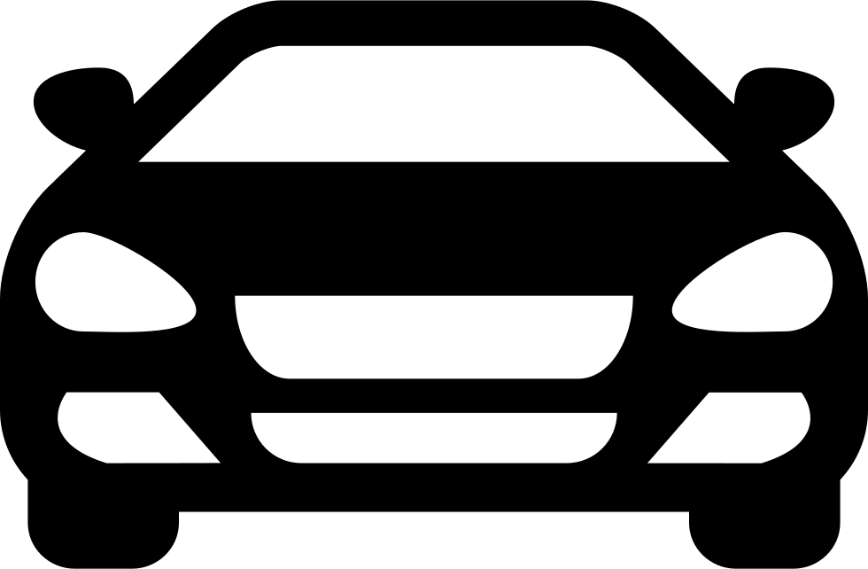 Sedan Car Front Comments - Carro E Moto Png (980x642)