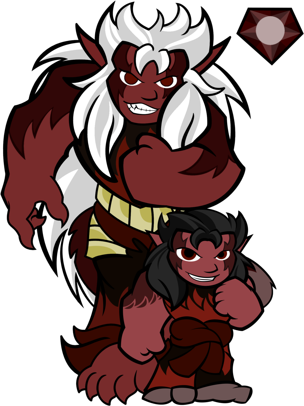 Savage Ruby, By H-72 - Drawing (1024x1408)