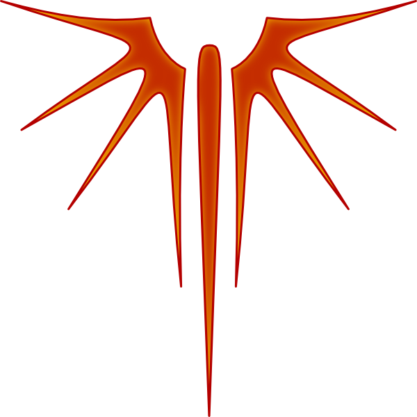 How To Set Use Fire Wings Svg Vector - Wings Logo Png (600x600)