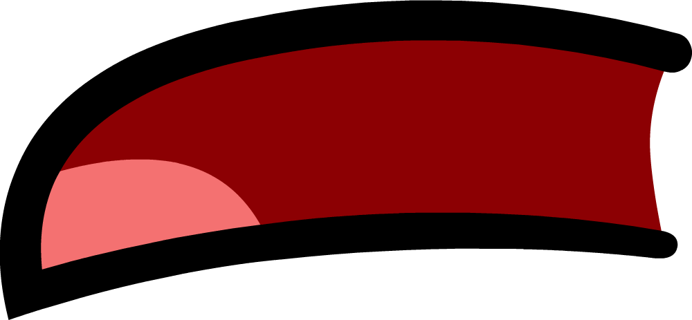 Open Mouth 1 Frown - Inanimate Insanity Mouth Sad (1000x463)