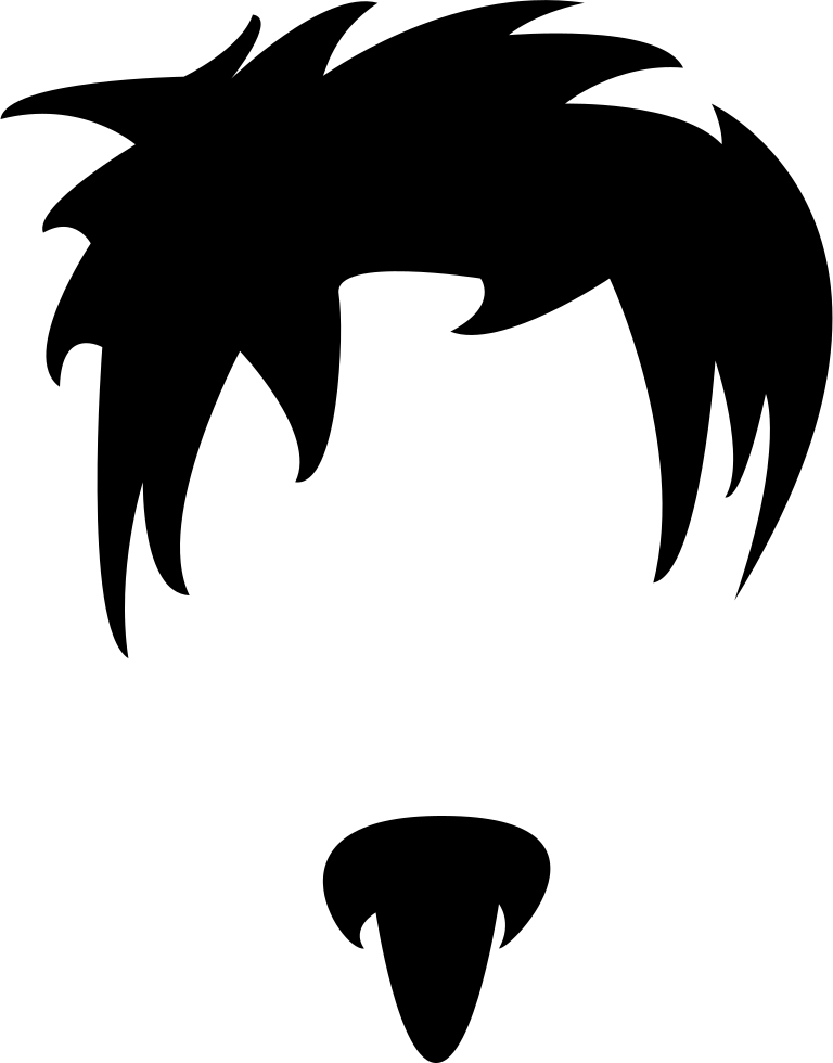 Young Male Short Irregular Hair On Head And A Small - Beard (768x980)