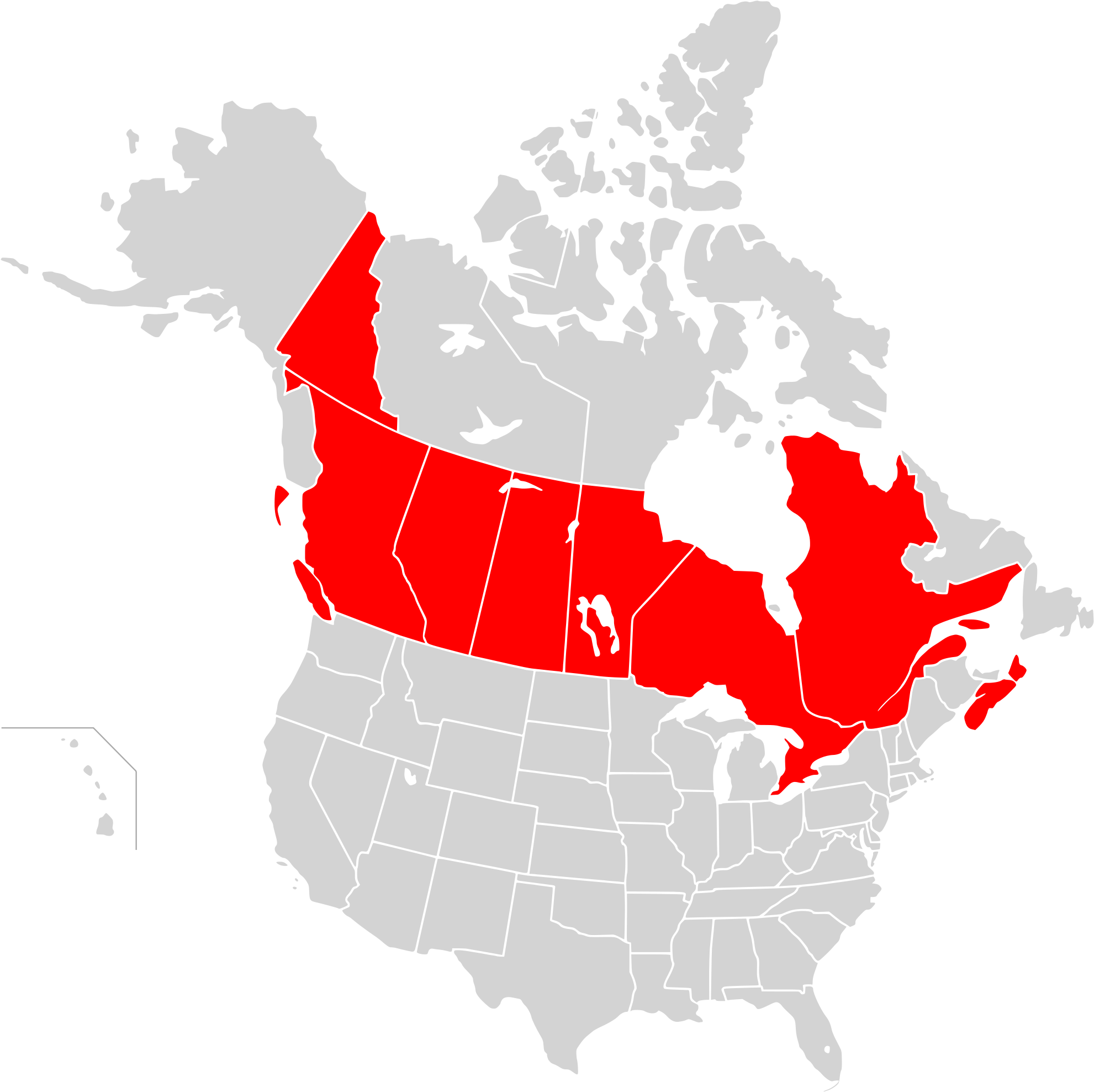 22 Photos That Prove America And Canada Aren't That - States Without Big 4 Teams (2000x2000)
