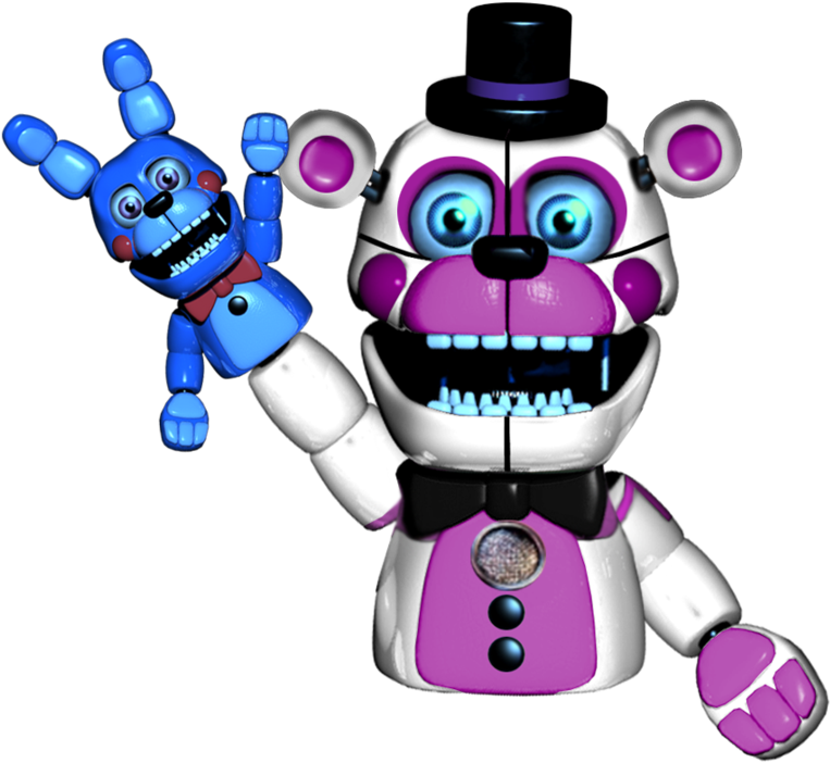 Puppet Funtime Freddy By Pkthunderbolt100 - Funtime Freddy Pixel Art (894x894)