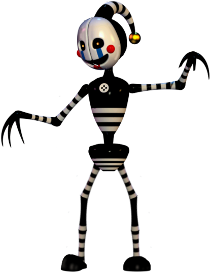 Security Puppet Full Body By Xandycw - Fnaf 6 Security Puppet (894x894)