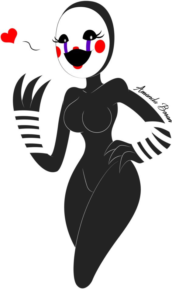 Female Puppet By Amanddica - Sexy Female Puppet Fnaf (721x1108)