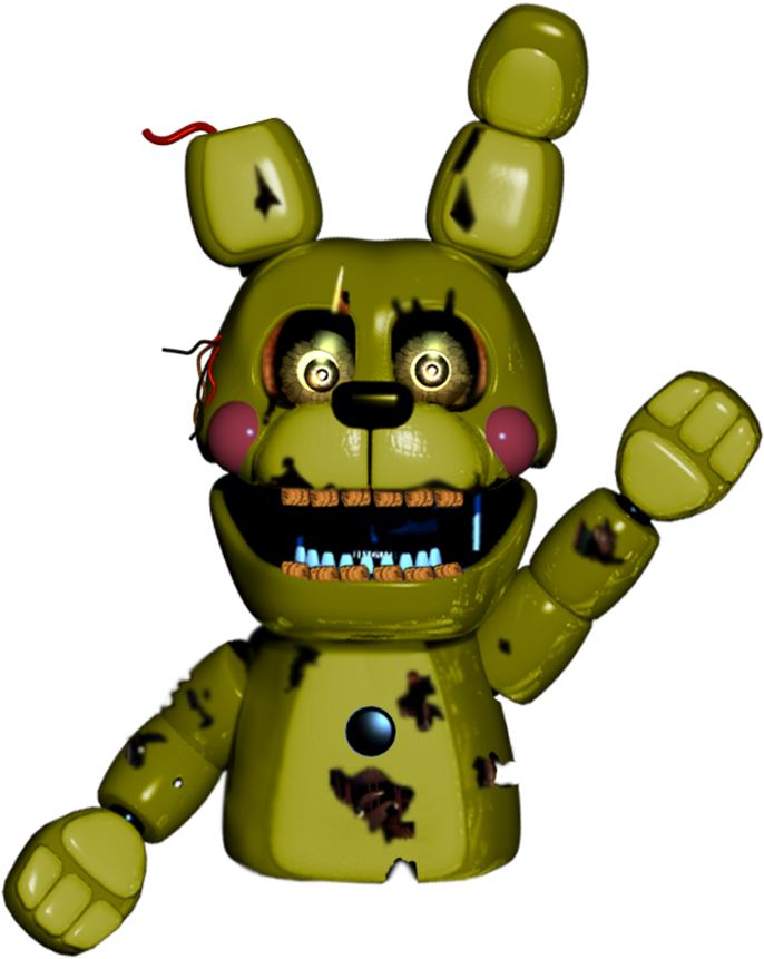 Puppet Springtrap By Pkthunderbolt100 - Puppet Springtrap (894x894)