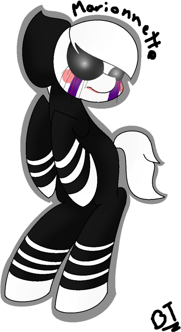 Puppet Fnaf 2 Ponified[warning - Illustration (682x1172)
