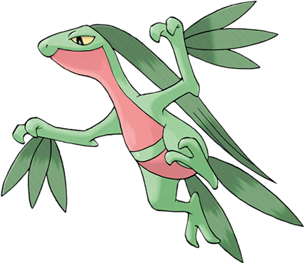Este Pokémon Revolotea De Rama En Rama Con Maestría - Pokemon Grovyle (475x475)