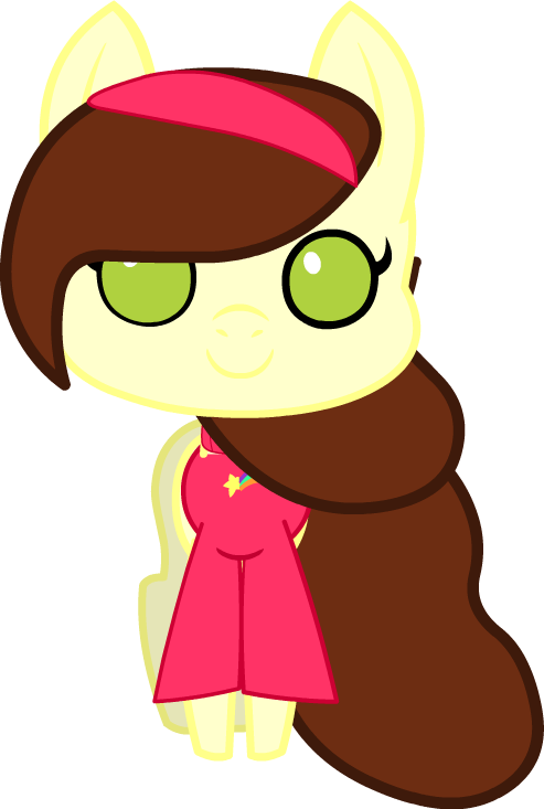 Mabel Chibi Puppet Rig By Fluttersky33 - Cartoon (493x733)