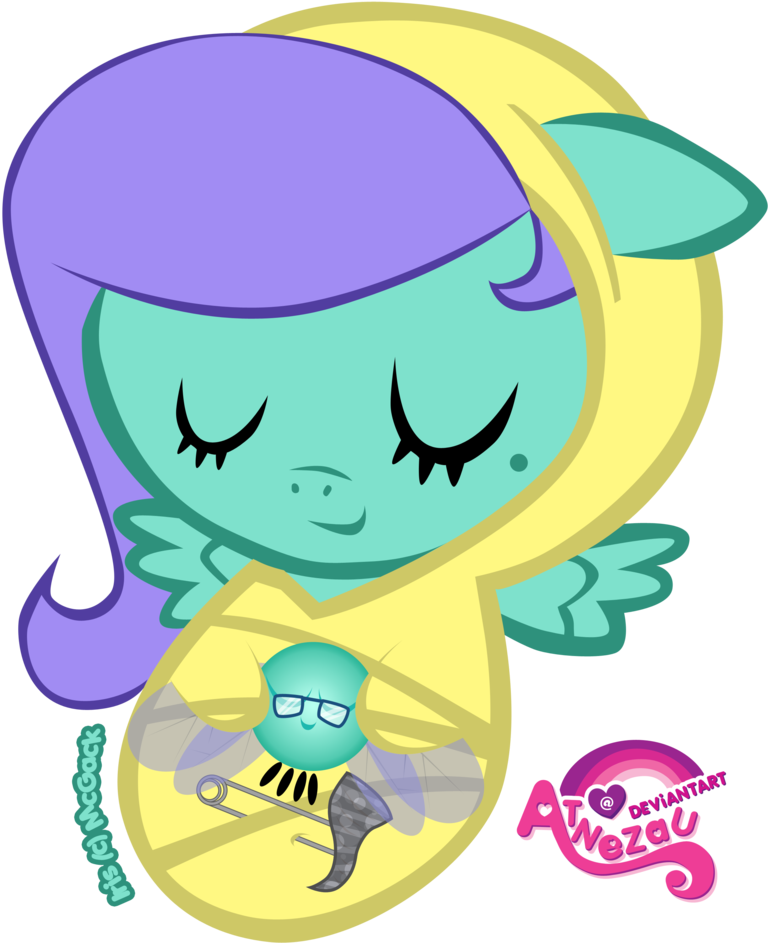 Newborn Iris By Atnezau - My Little Pony Baby Pinkie Pie (800x942)