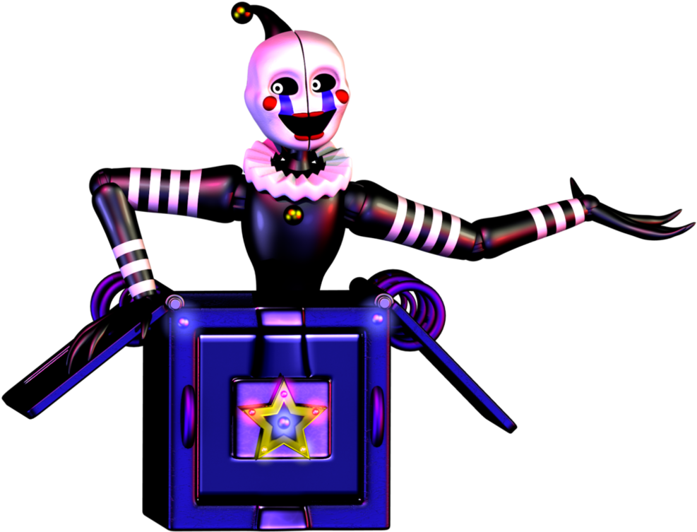 Stylised Security Puppet By Thecrowdedone - Fnaf Securitiy Puppet (1007x794)