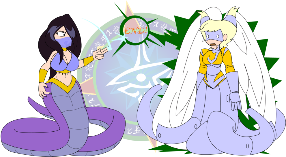 Rukia Vs Jinx - Cartoon (1024x559)