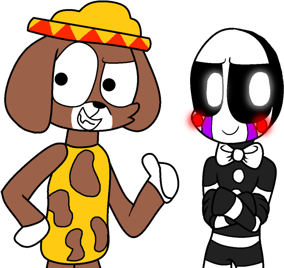 Burrtiobeagle And Puppet By Thepickleblueberry - Cartoon (925x864)