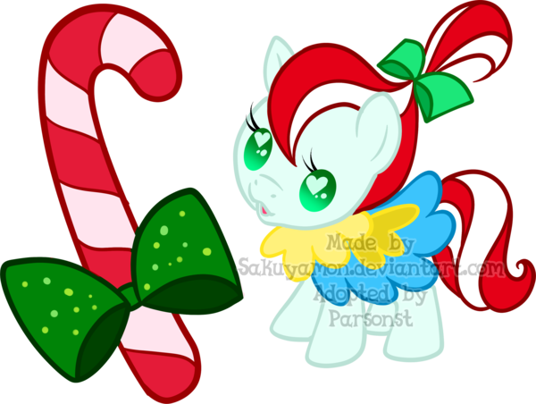 Mystery Evolving Pony Adoptables Xmas Stage1 - Mystery Evolving Pony Adoptables Xmas Stage1 (600x452)