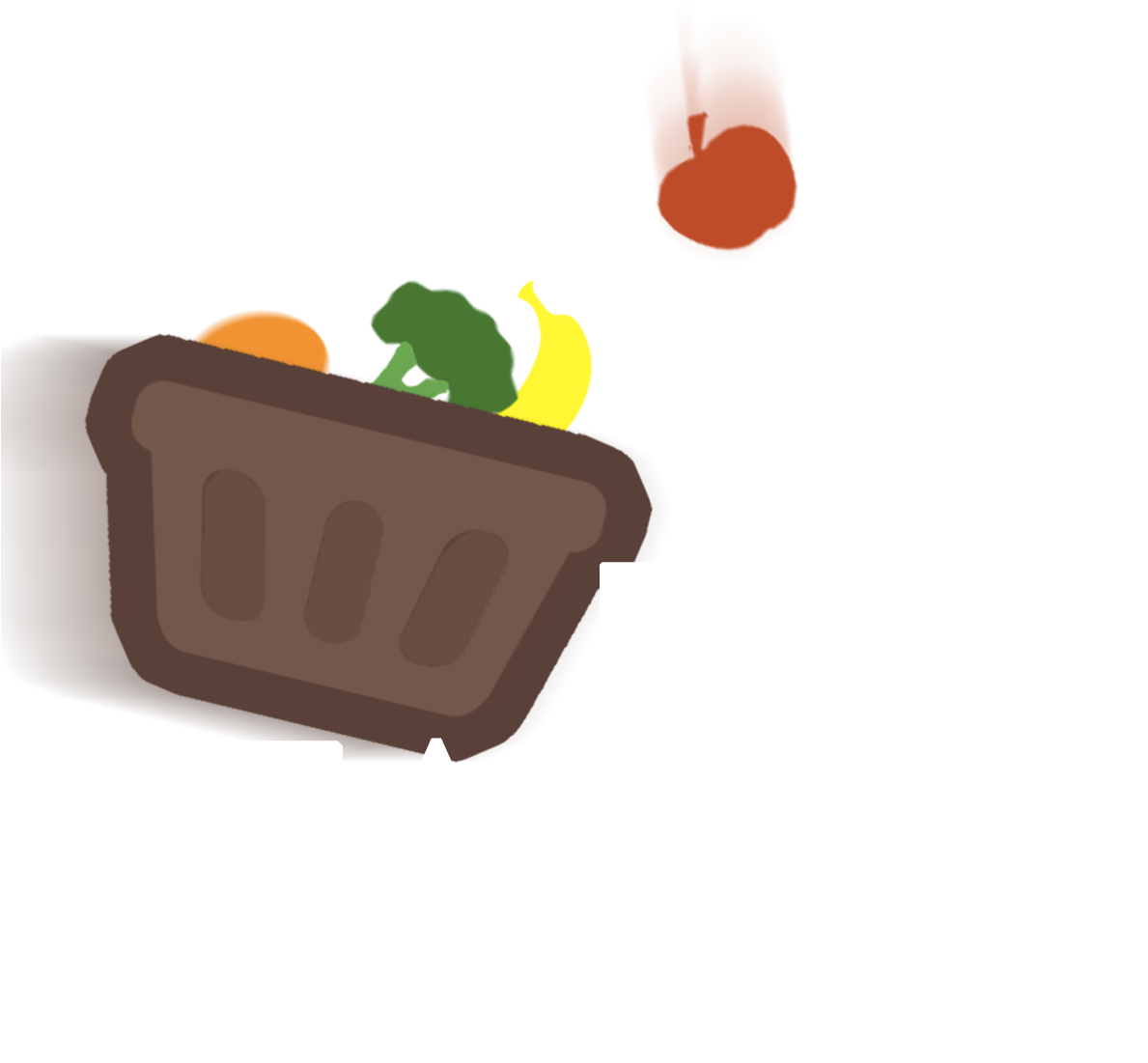 Food Fall - Chocolate (1300x1350)