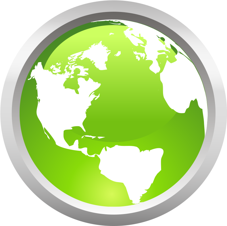 Earth Globe Clip Art - Green Planet Clip Art (1200x999)
