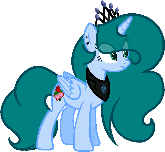 Macaroonburst, Crown, Female, Jewelry, Mare, Oc, Oc - Cartoon (672x616)