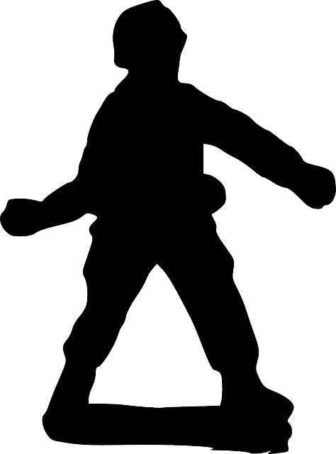 Throw Silhouette, Cartoon, Grenade, Toy, Soldier, Throw - Soldier Throwing Grenade Png (533x720)