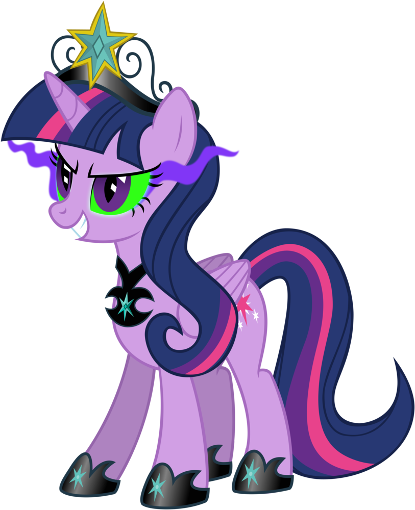 Andoanimalia, Corrupted, Crown, Evil, Female, Jewelry, - การ์ตูน โพ นี่ น่า รัก ๆ (837x1024)