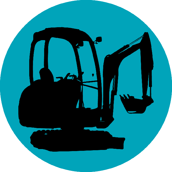 Mini Digger Hire - Arenda Mini Ekskavatora (600x600)