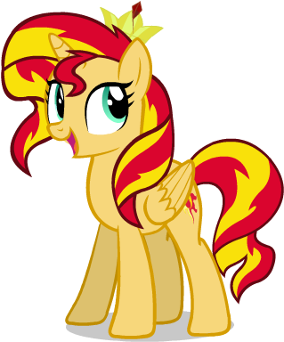 Alicorn, Alicornified, Alternate Universe, Artist - Mlp Princess Sunset Shimmer (550x400)