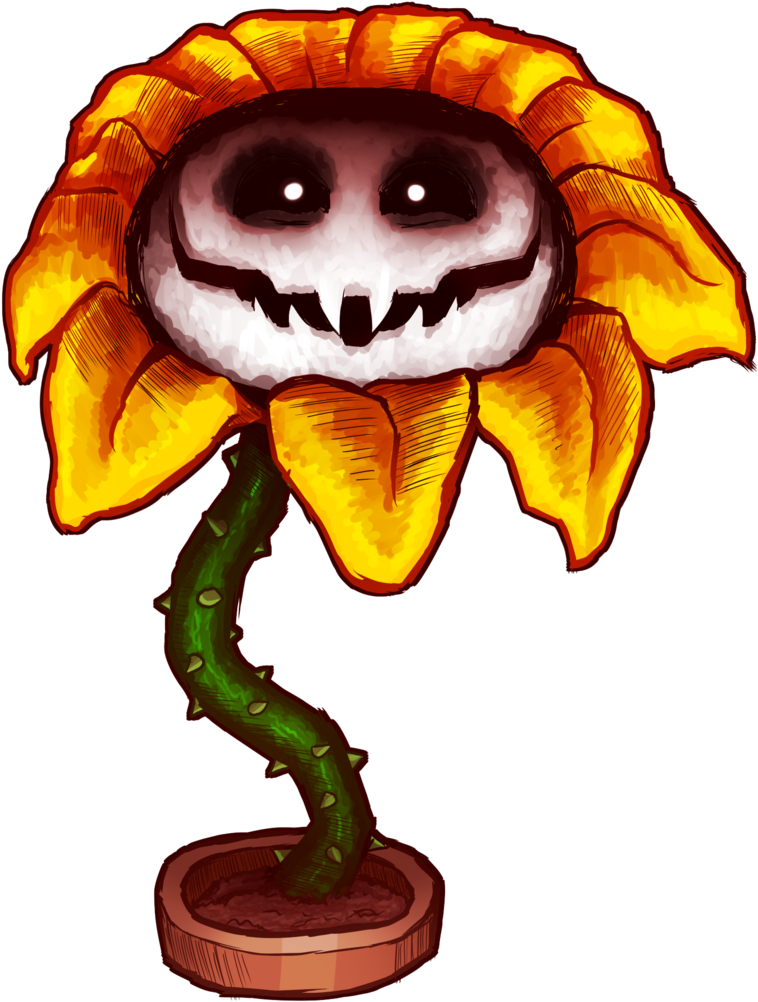 Undertale By Flyingpings Flowey - Flowey Undertale Png (1024x1024)